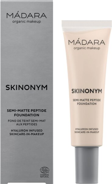 MÁDARA SKINONYM Semi-Matte Peptide Foundation Creme Foundation