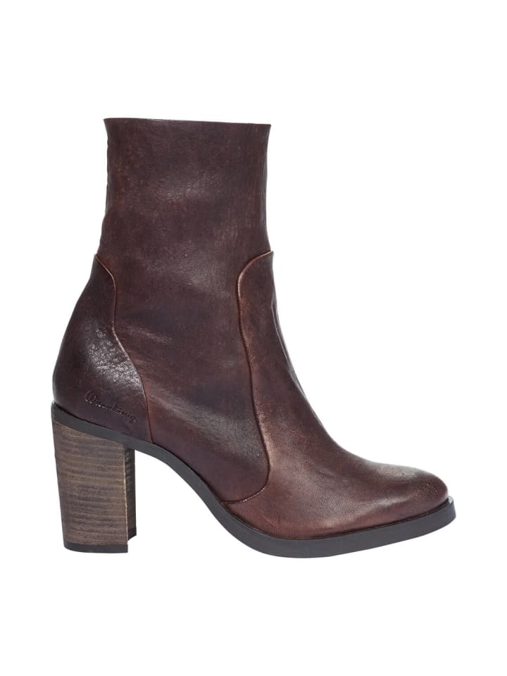 Wiesnkönig Stiefelette Elin in Dunkelbraun günstig kaufen
