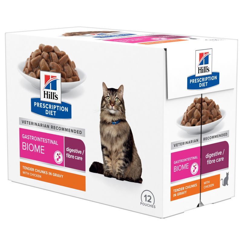 Hill's Nassfutter Hill's Prescription Diet Gastrointestinal Biome mit Huhn 12x85g