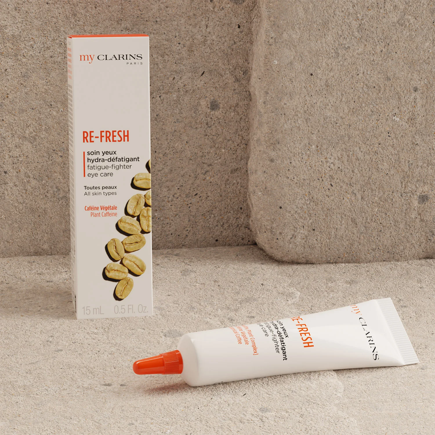 MY CLARINS RE-FRESH Soin Yeux Hydra-Défatigant - Hidratantna njega područja oko očiju, tretman protiv podočnjaka i tamnih krugova