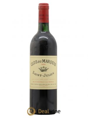 Clos du Marquis  1990 - Lot de 1 Bouteille