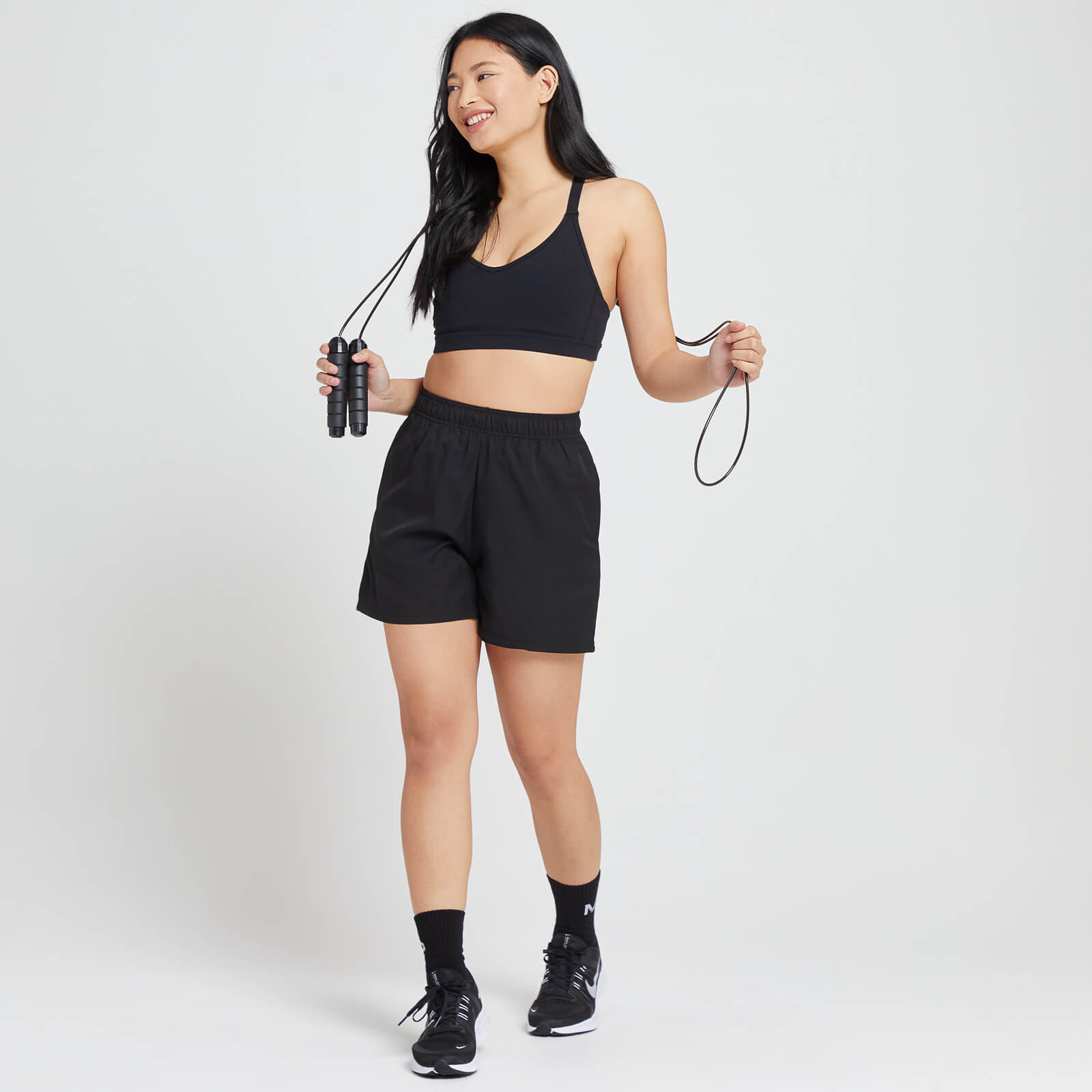 Short MP Graffiti Graphic Training pour femmes – Noir