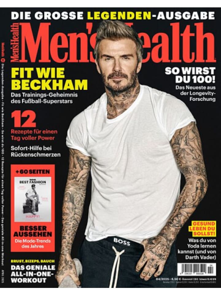 Hubert Burda Media 6 x MEN'S HEALTH Zeitschrift (Gutschein für Halbjahres Abo) günstig kaufen onesize