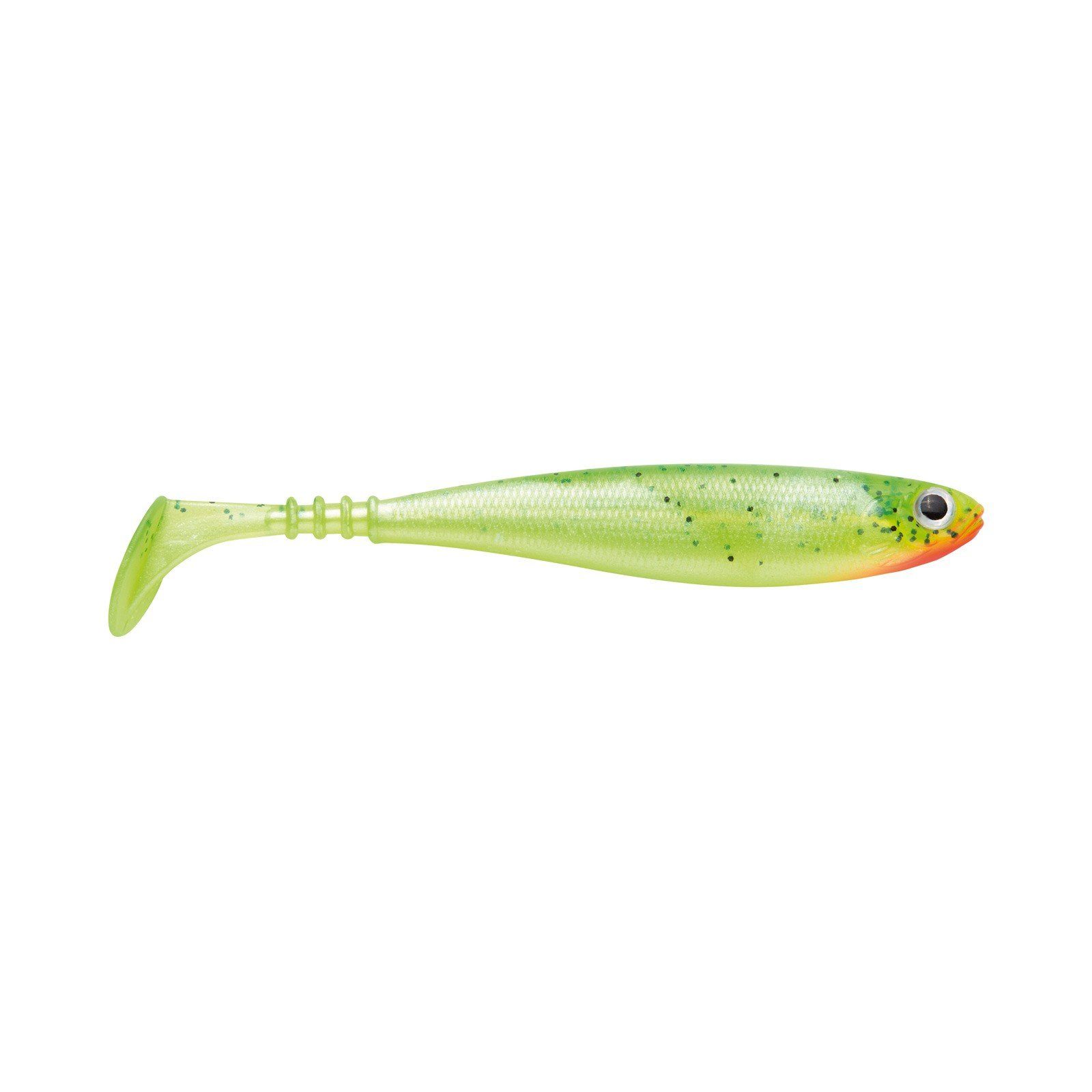 Jackson Fishing Kunstköder, Zanderbait 10cm Hot Chartreuse Zanderangeln Gummifisch