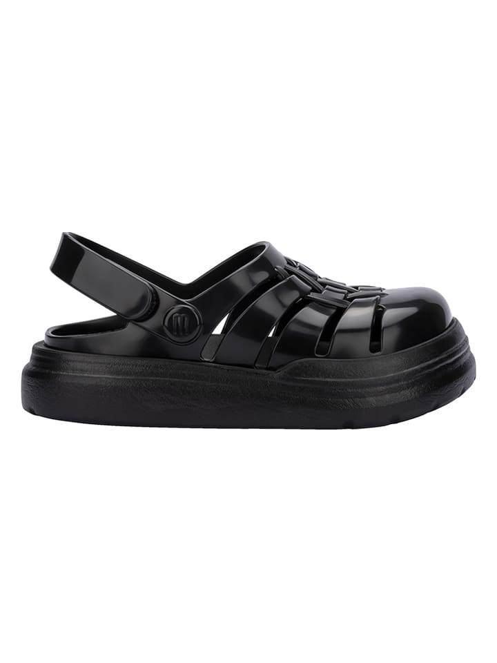 Melissa Halbsandalen in Schwarz günstig kaufen