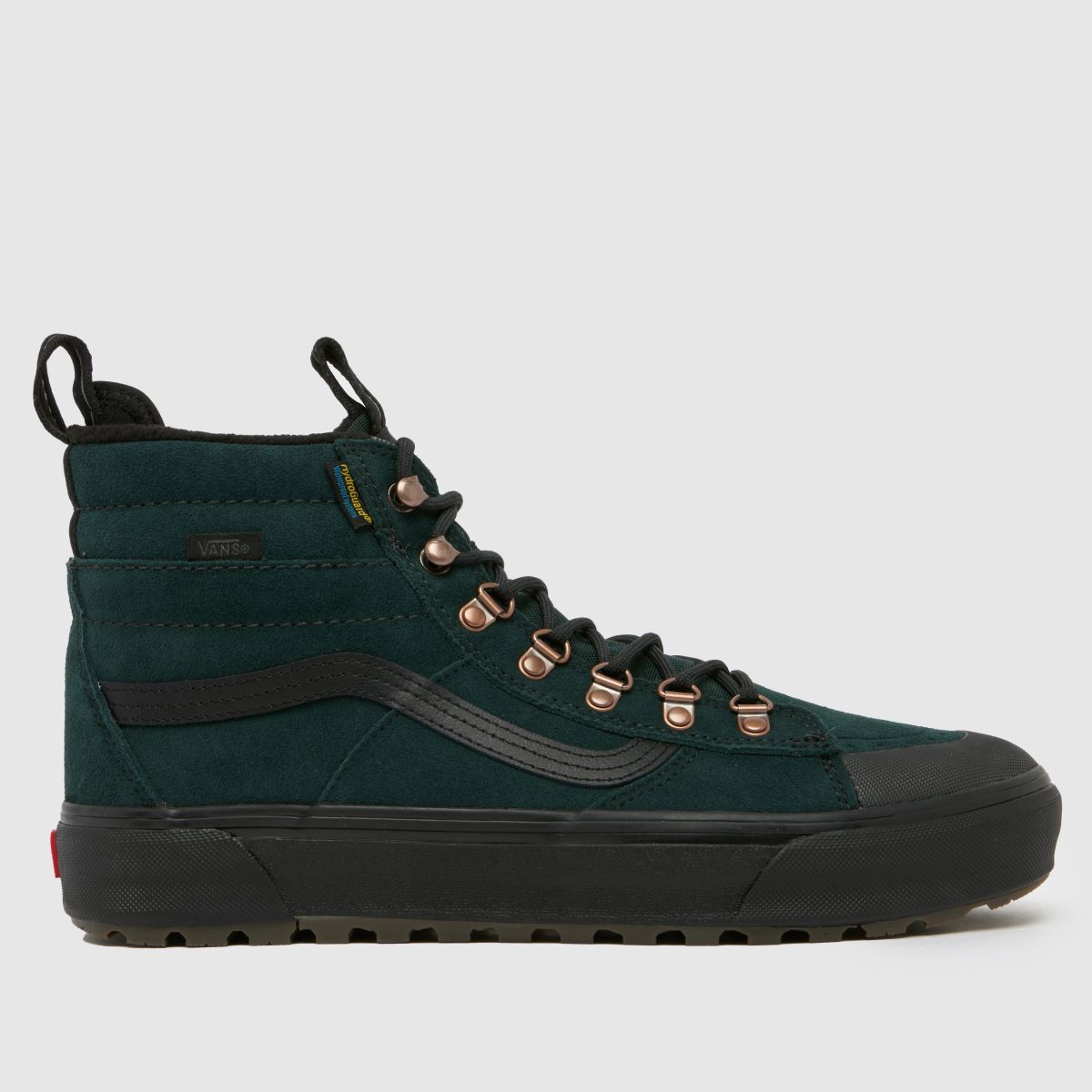 Nepromokavé tenisky Vans MTE Sk8-Hi v černé a zelené barvě