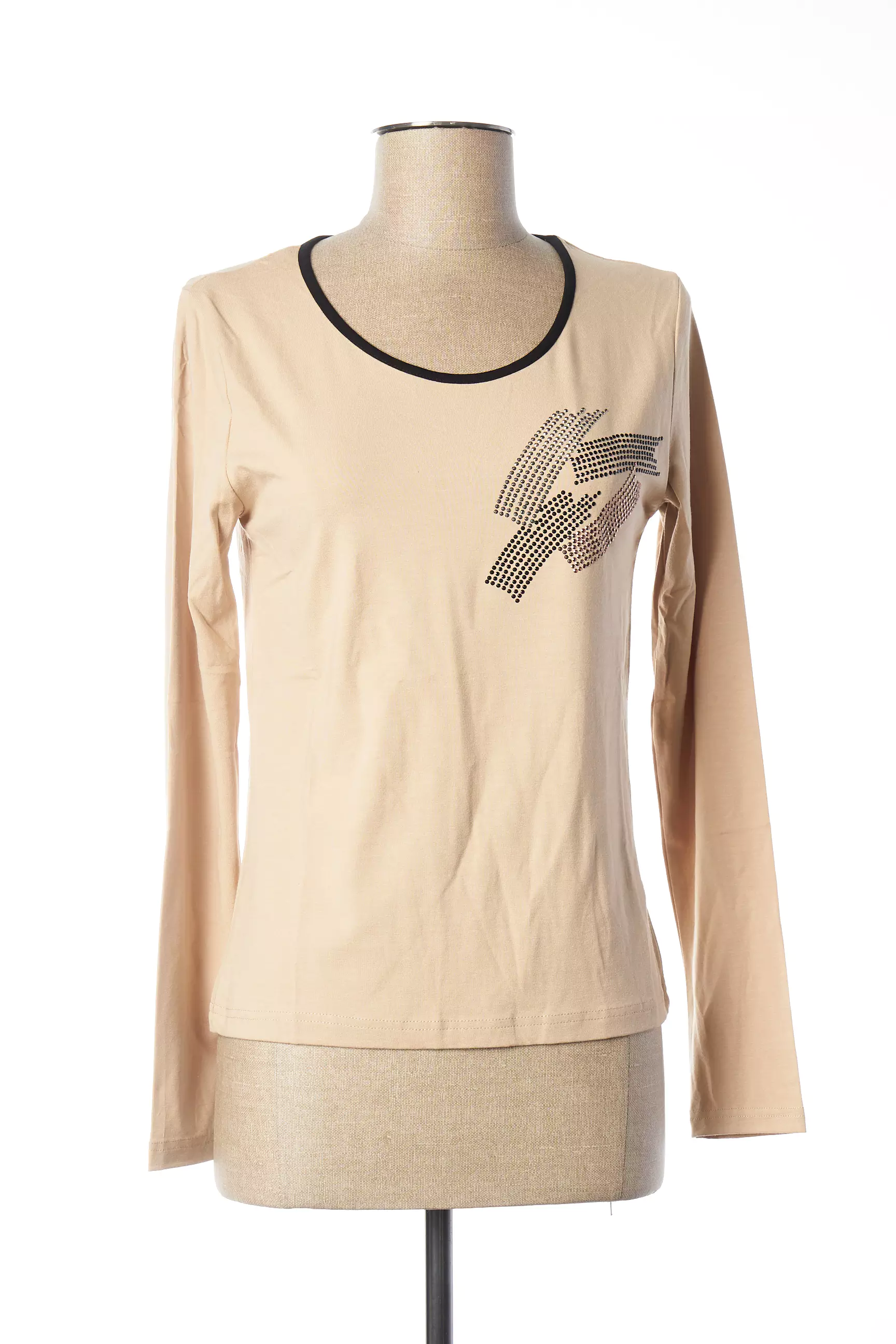 Paul Brial Tshirts Femme couleur beige