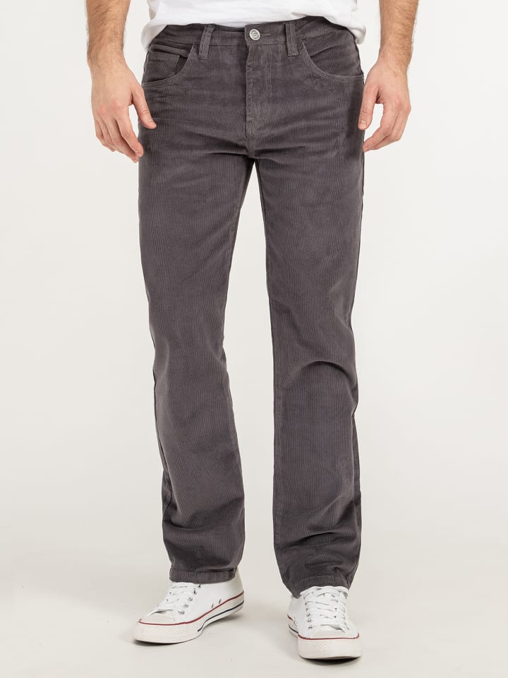 Rock Creek Cordhose in Dunkelgrau günstig kaufen