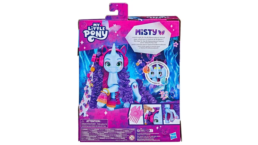 Hasbro - My Little Pony Festival-Styling Ponys, 1 Stück, sortiert