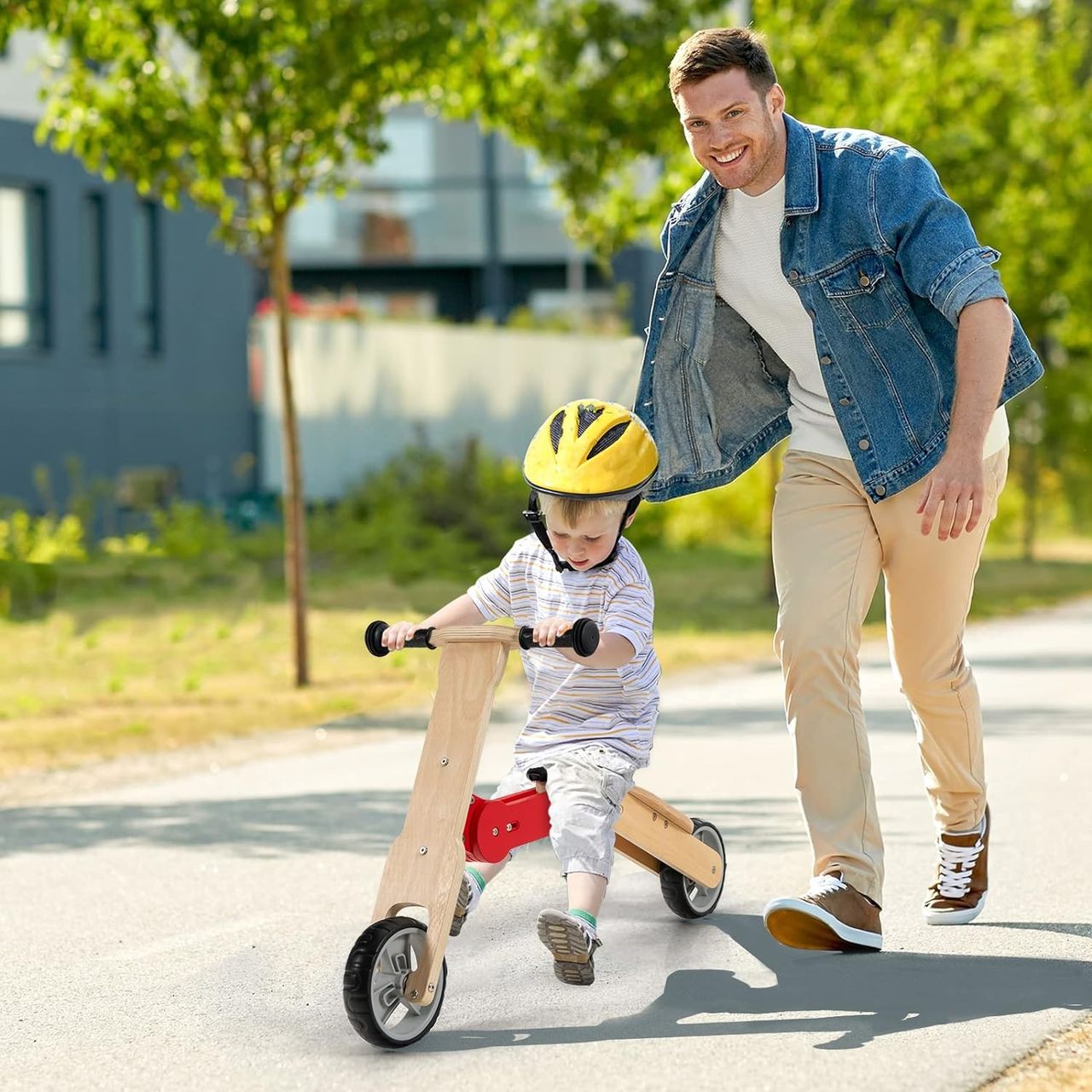 Costway 2 in 1 umwandelbarer Kinderroller