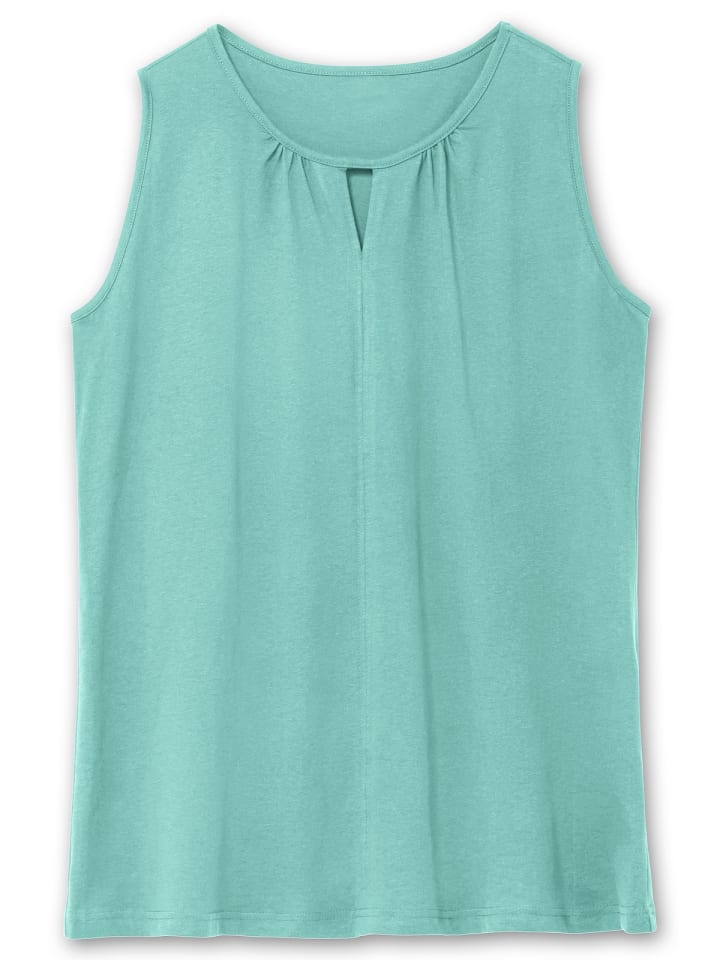 sheego Top in jade günstig kaufen