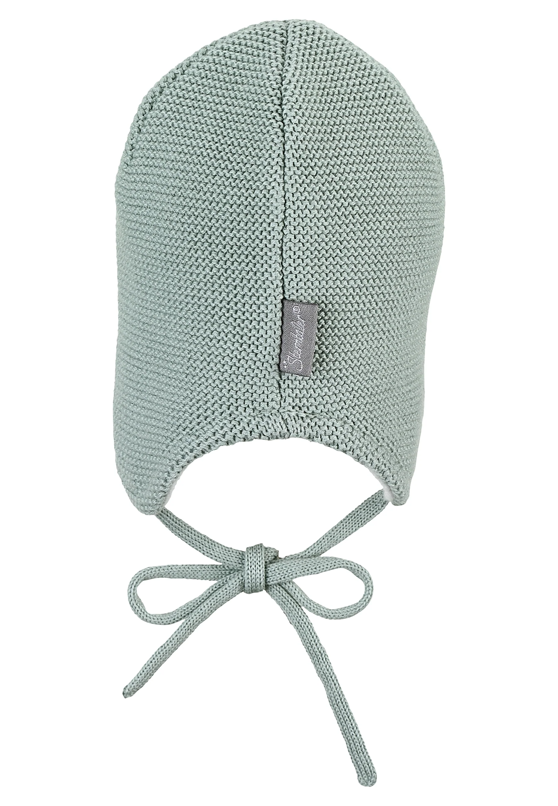 GOTS Strickmütze gefüttert mit Baumwollfleece