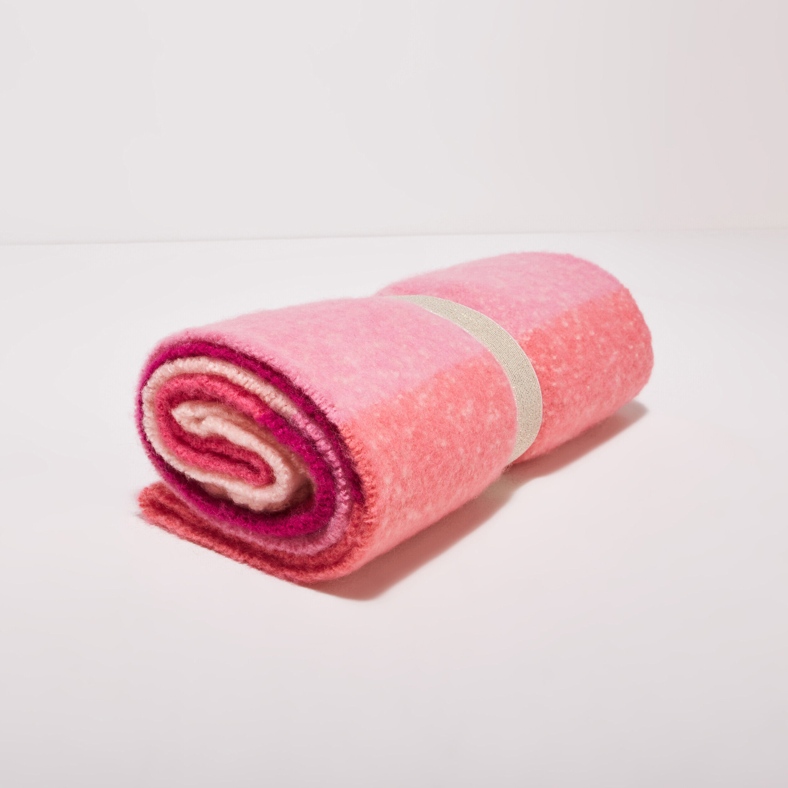 Écharpe avec franges rose fushia femme | Cache Cache