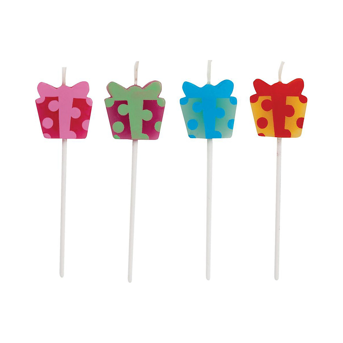 Kerzenpicker Kuchenkerzen Mini Geschenk, 5 Stück