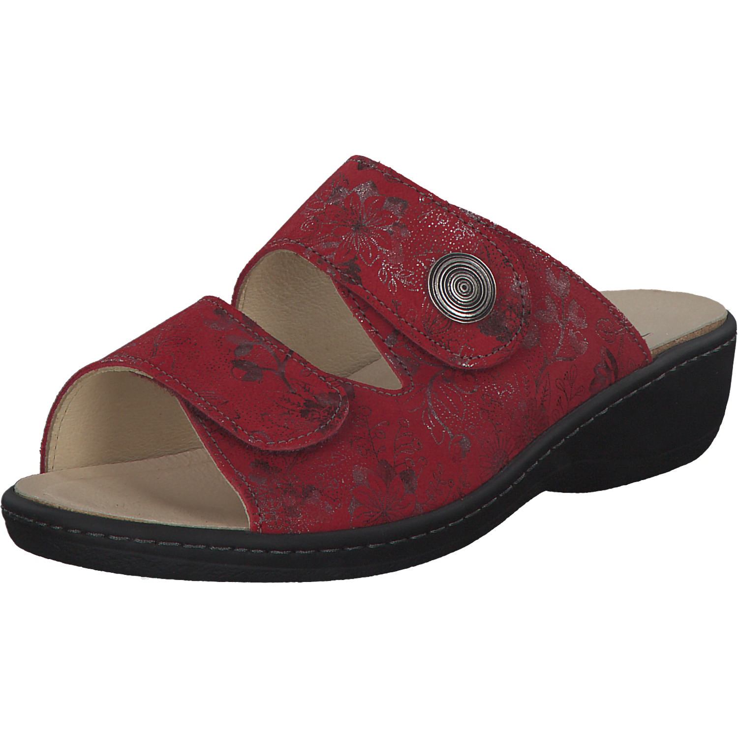Portina 42.410, Hausschuhe & Pantoffeln, Damen, rot