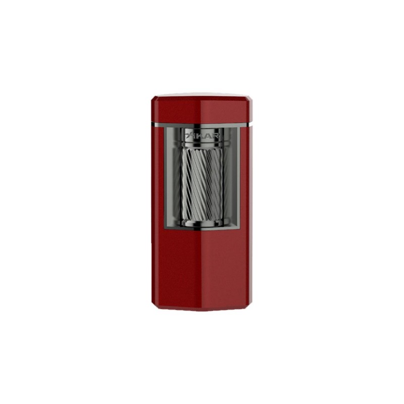 Feuerzeug Jetflamme Xikar Meridian soft flame Red\/ Gunmetal