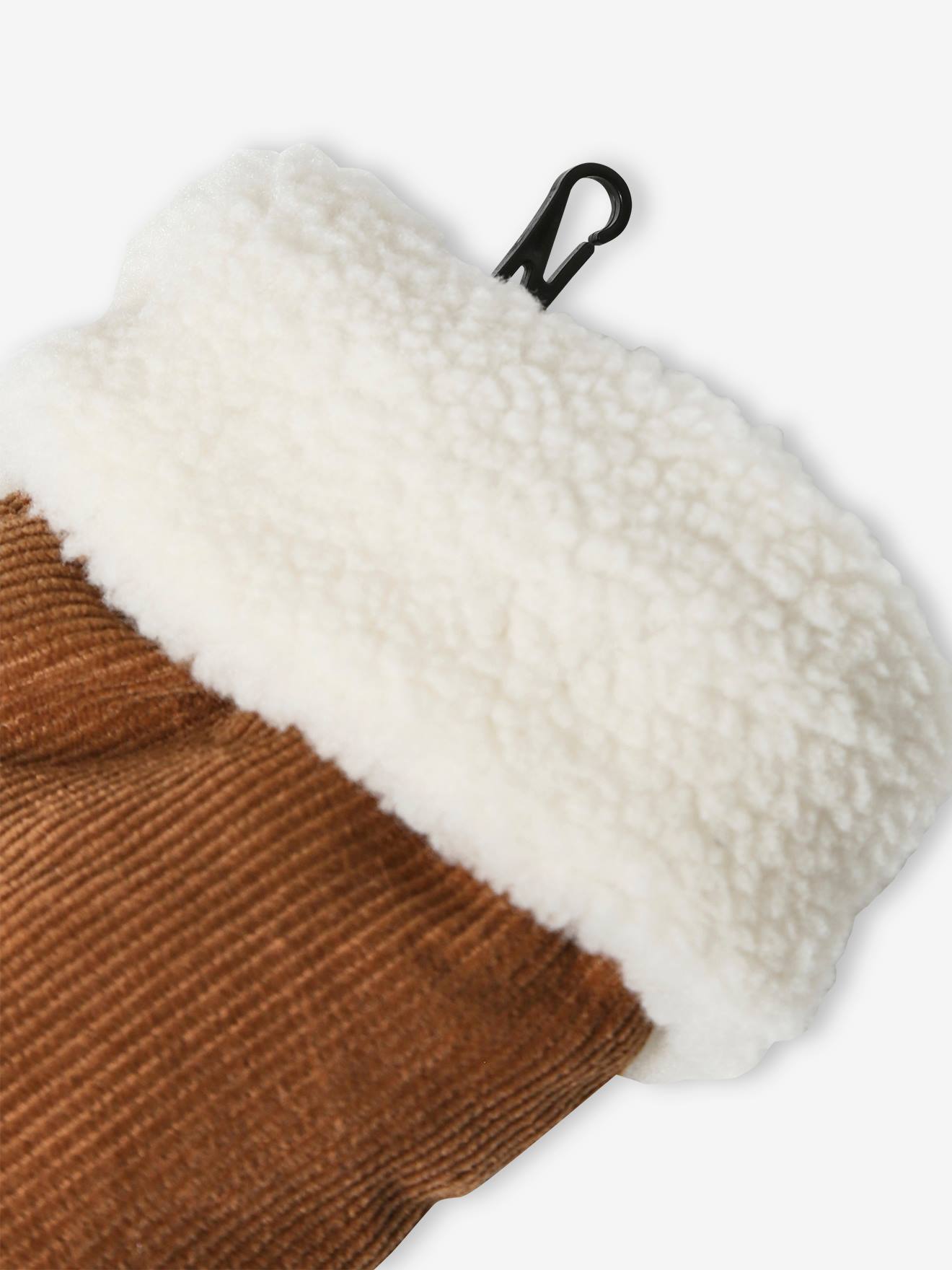 Vertbaudet Gefütterte Jungen Fäustlinge - beige