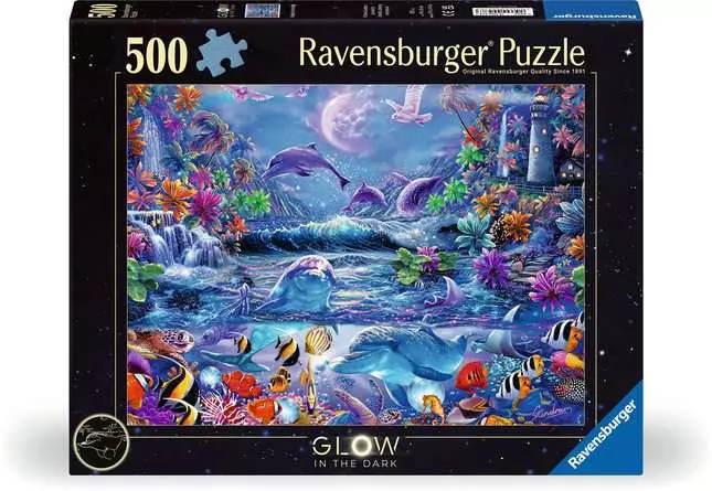 Puzzle 500 Teile - Im Zauber des Mondlichts
