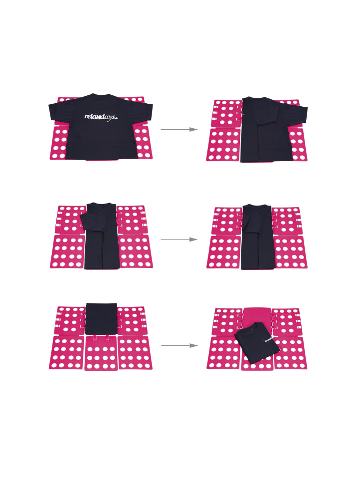 relaxdays Faltbrett in Pink günstig kaufen onesize