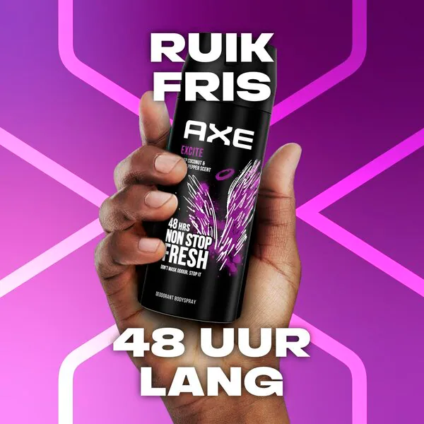 Axe Excite deodorantti ja vartalosuihke 150ml
