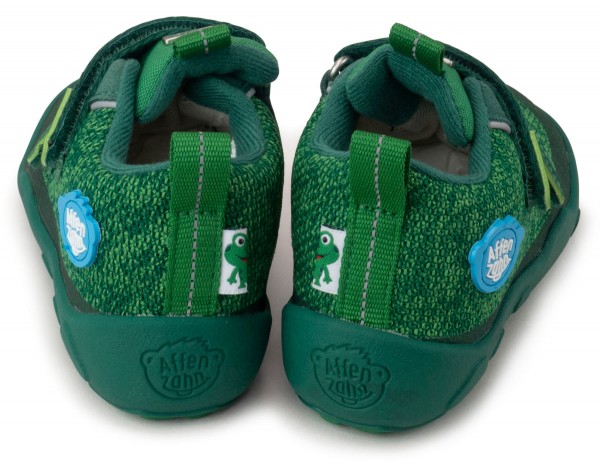 Affenzahn ~ Happy Knit vegan LowBoot + TEX ~ Frosch