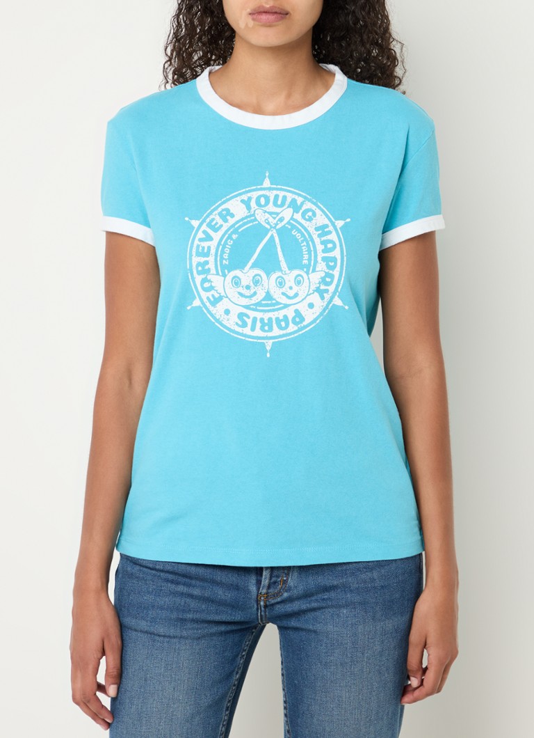 Zadig&Voltaire Walk Blason T-shirt with print