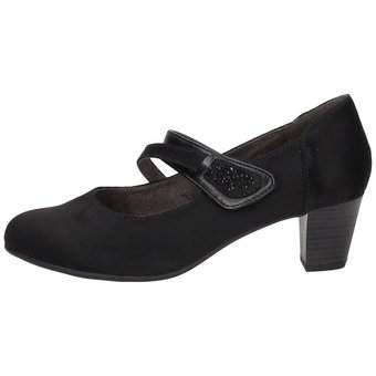 Jana Spangenpumps in schwarz