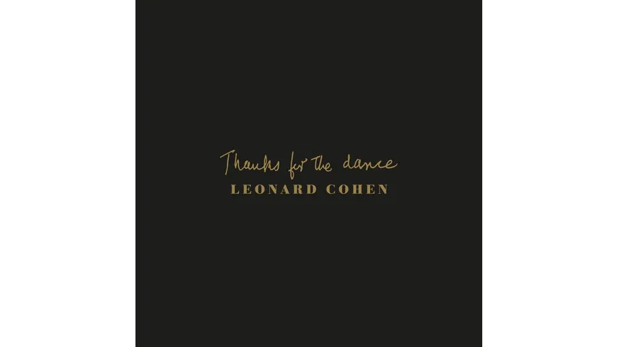 Thanks for the Dance