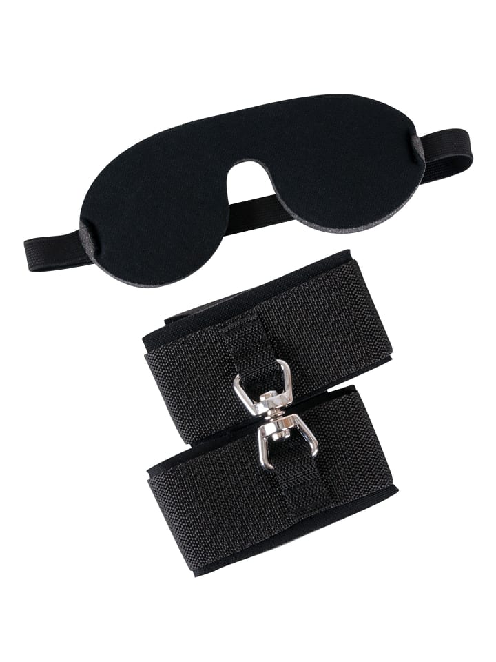 Bad Kitty Fesseln Einsteiger -Set in schwarz günstig kaufen onesize