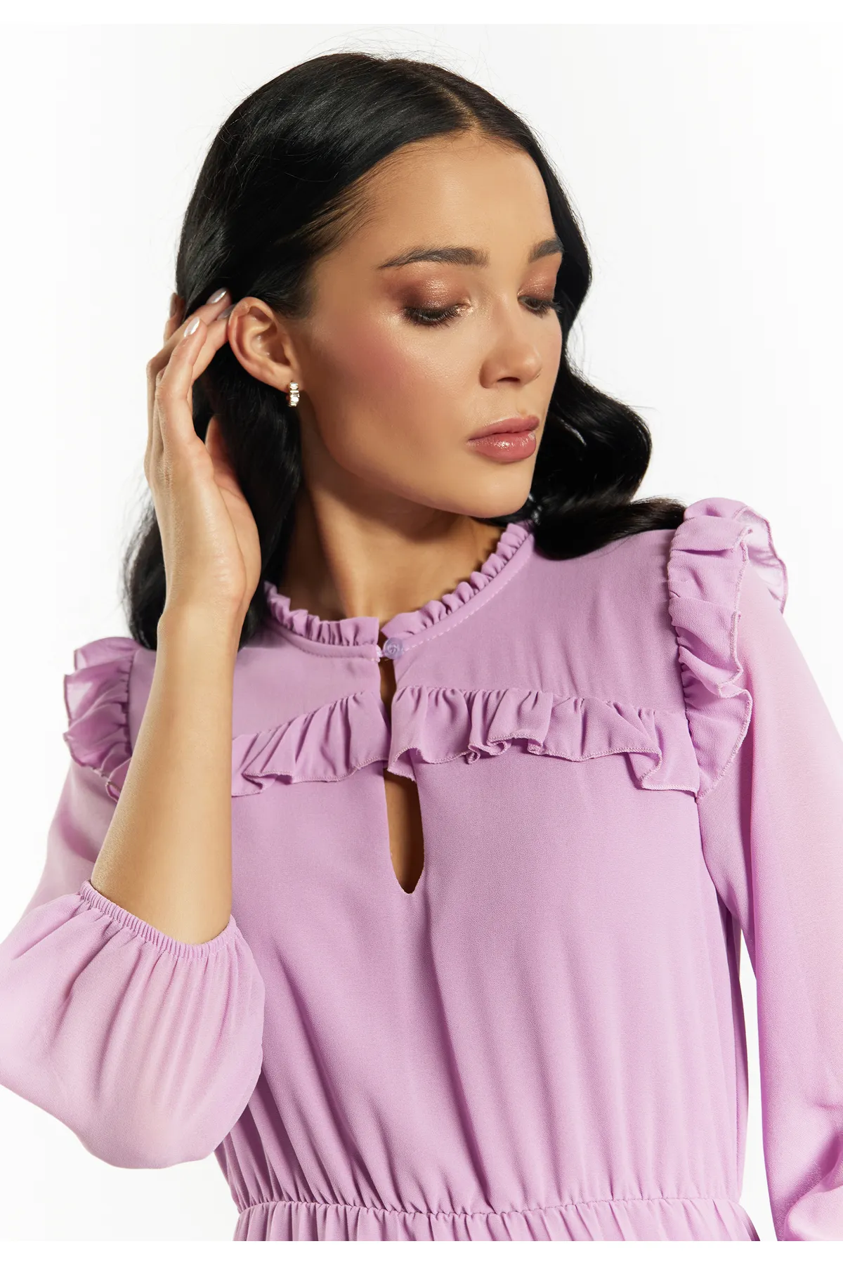 Faina  Kleid - Lila - Basic