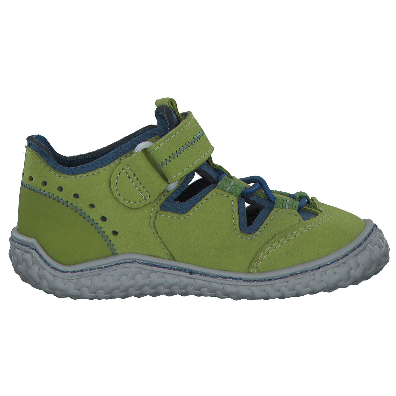 Ricosta Jerry 1700102 M, Lauflernschuhe, Kinder, lime/petrol