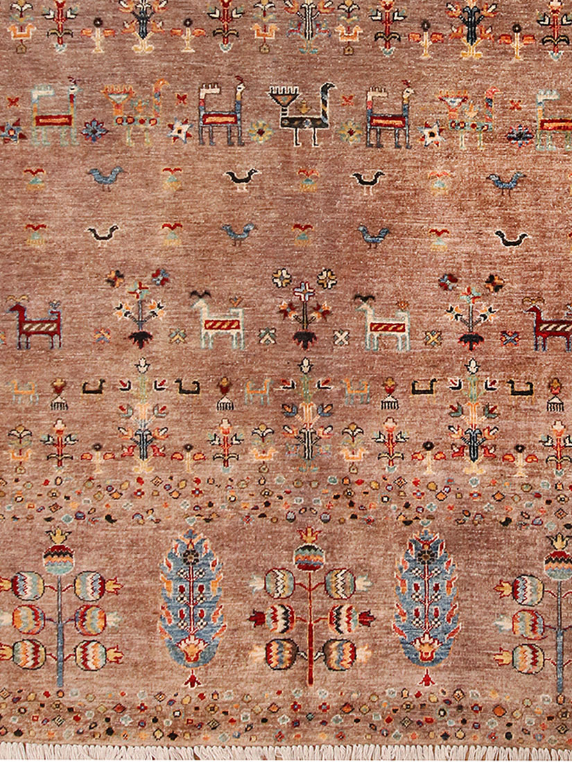 Chobi Schal ca. 154 x 208 cm, Unikat / Einzelstück