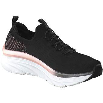 Skechers D Lux Walker Slip On in schwarz