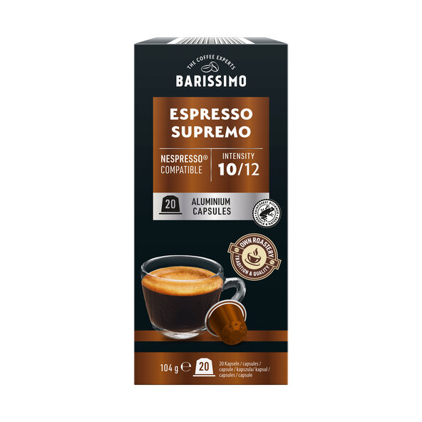 Kaffekapseln Espresso Supremo, 6 x 104 g