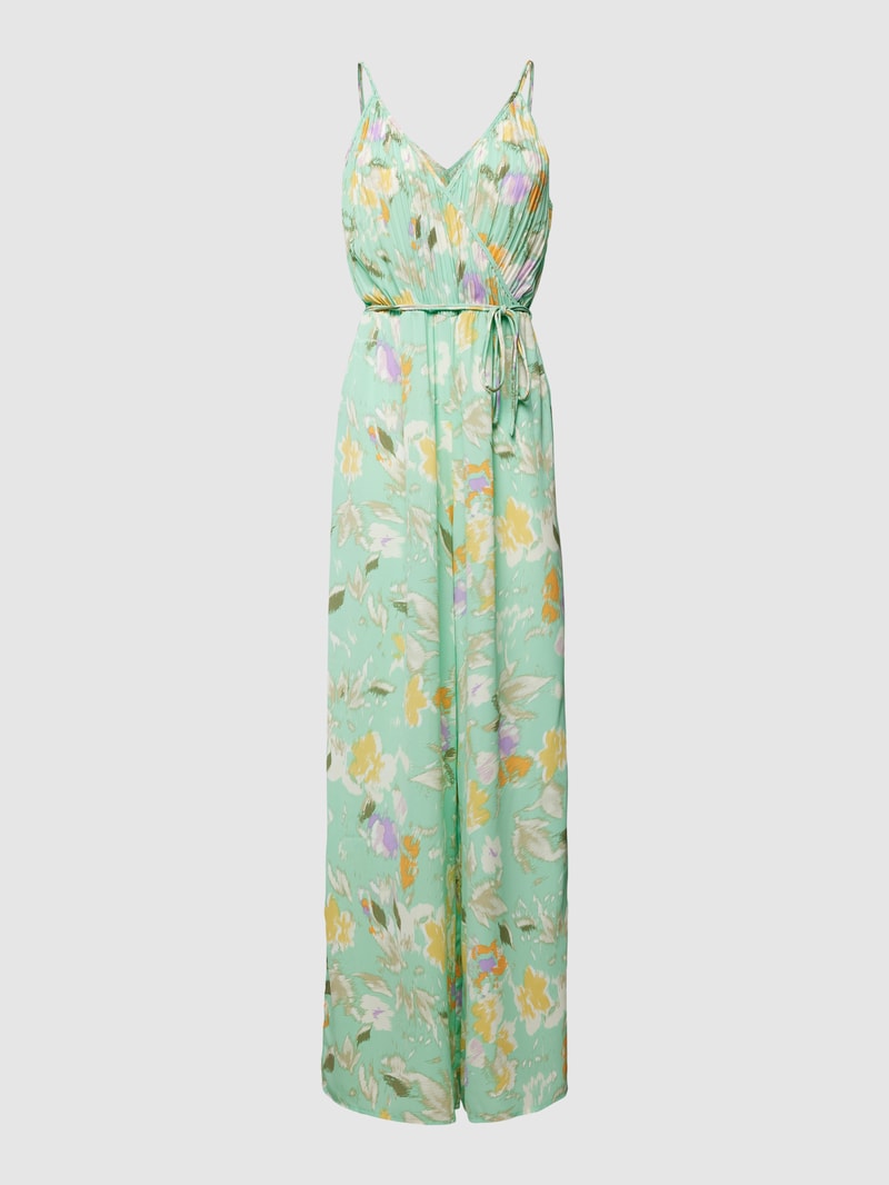 Jumpsuit mit floralem Muster Modell 'ALLIE' in mint