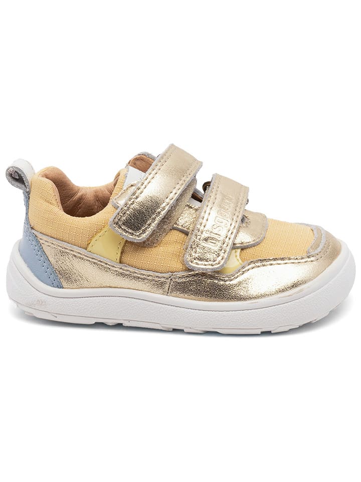 bisgaard Lauflernschuhe in Gold/ Gelb/ Hellblau günstig kaufen