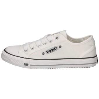 Dockers Leinen Sneaker in weiß