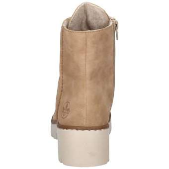Rieker Schnürstiefelette in beige