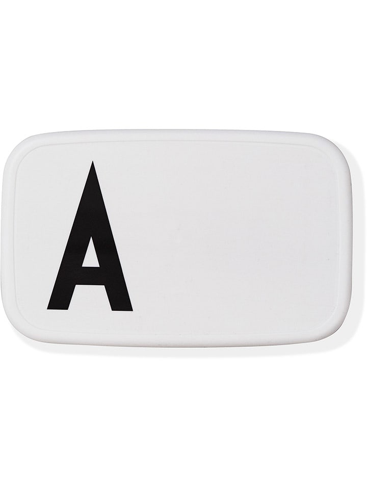 Design Letters Lunchbox in Weiß/ Schwarz - 700 ml günstig kaufen onesize