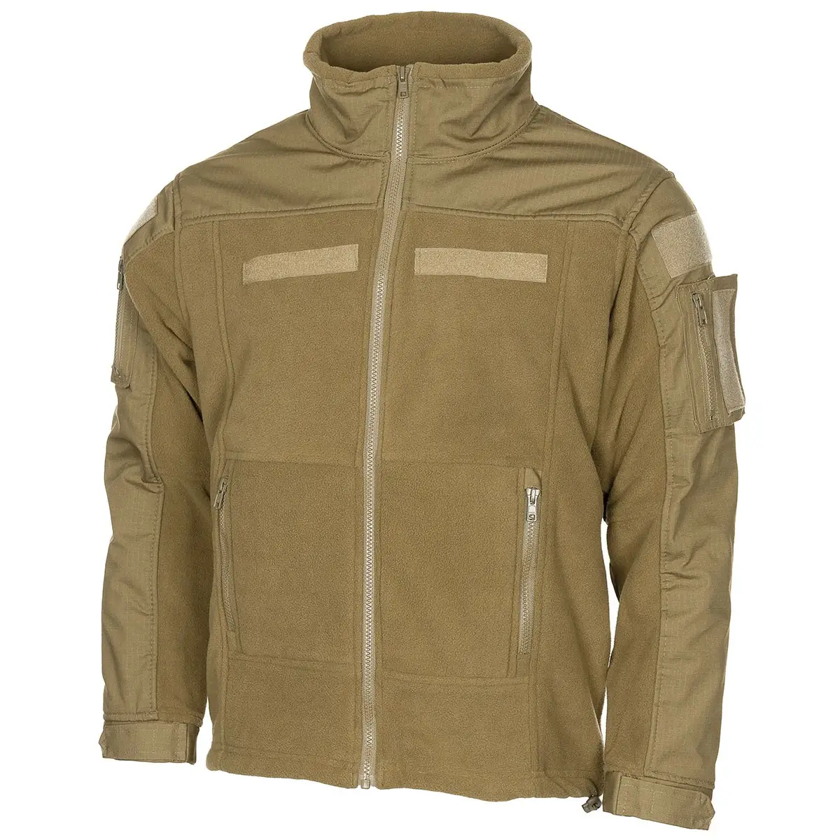 Fleece-Jacke COMBAT coyote