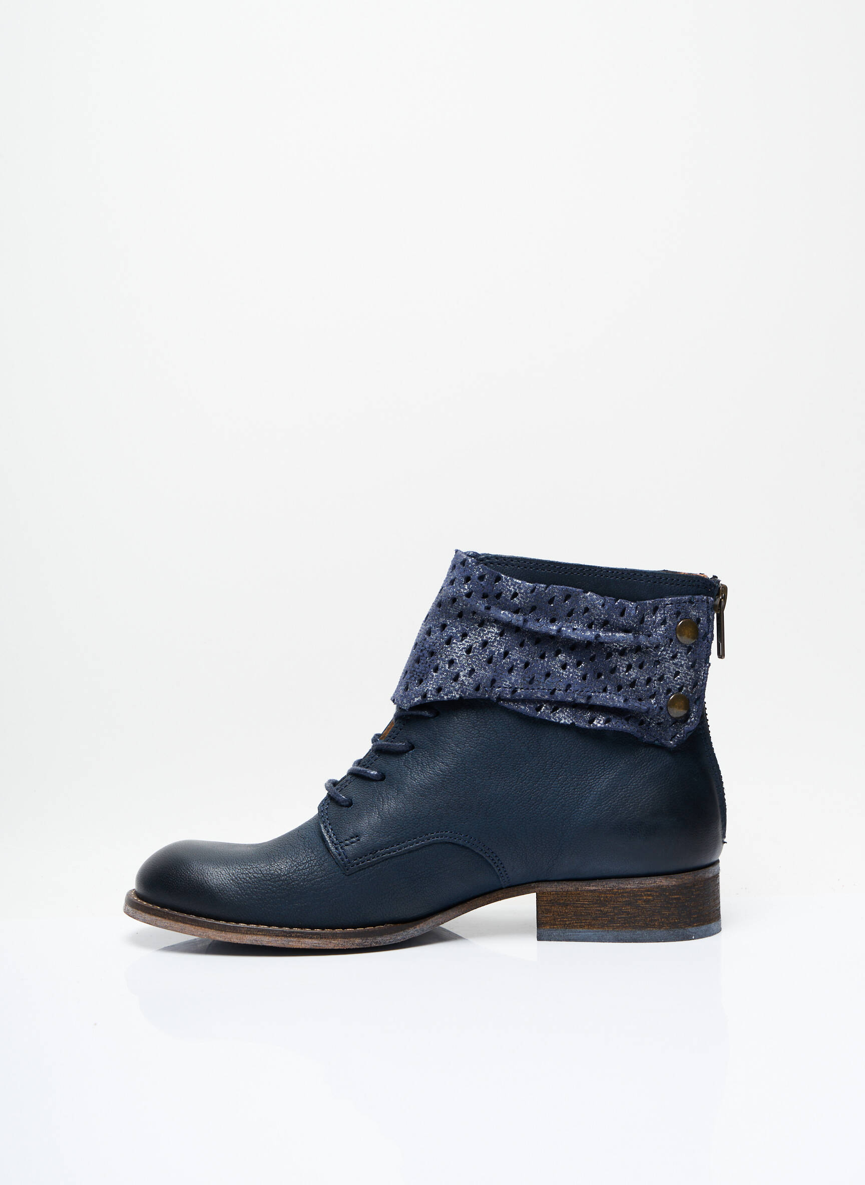 Kickers Bottines Femme couleur bleu