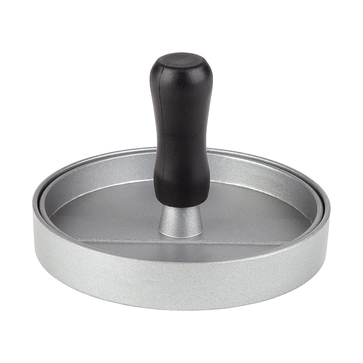 EUROHOME Burgerpresse Hamburgerpresse Aluminium zweiteilig, Aluminium, Hamburger Presse für die Patties
