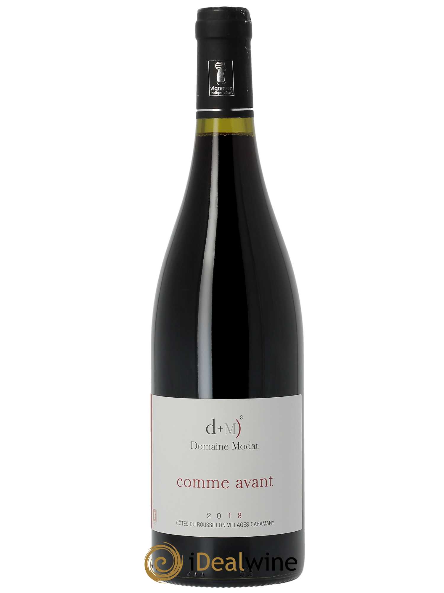 Côtes du Roussillon Villages Caramany Modat (Domaine) Comme Avant  2018 - Lot de 1 Bouteille