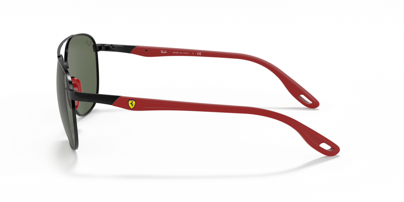 RB3659M COLECȚIA SCUDERIA FERRARI - Negru lucios Verde