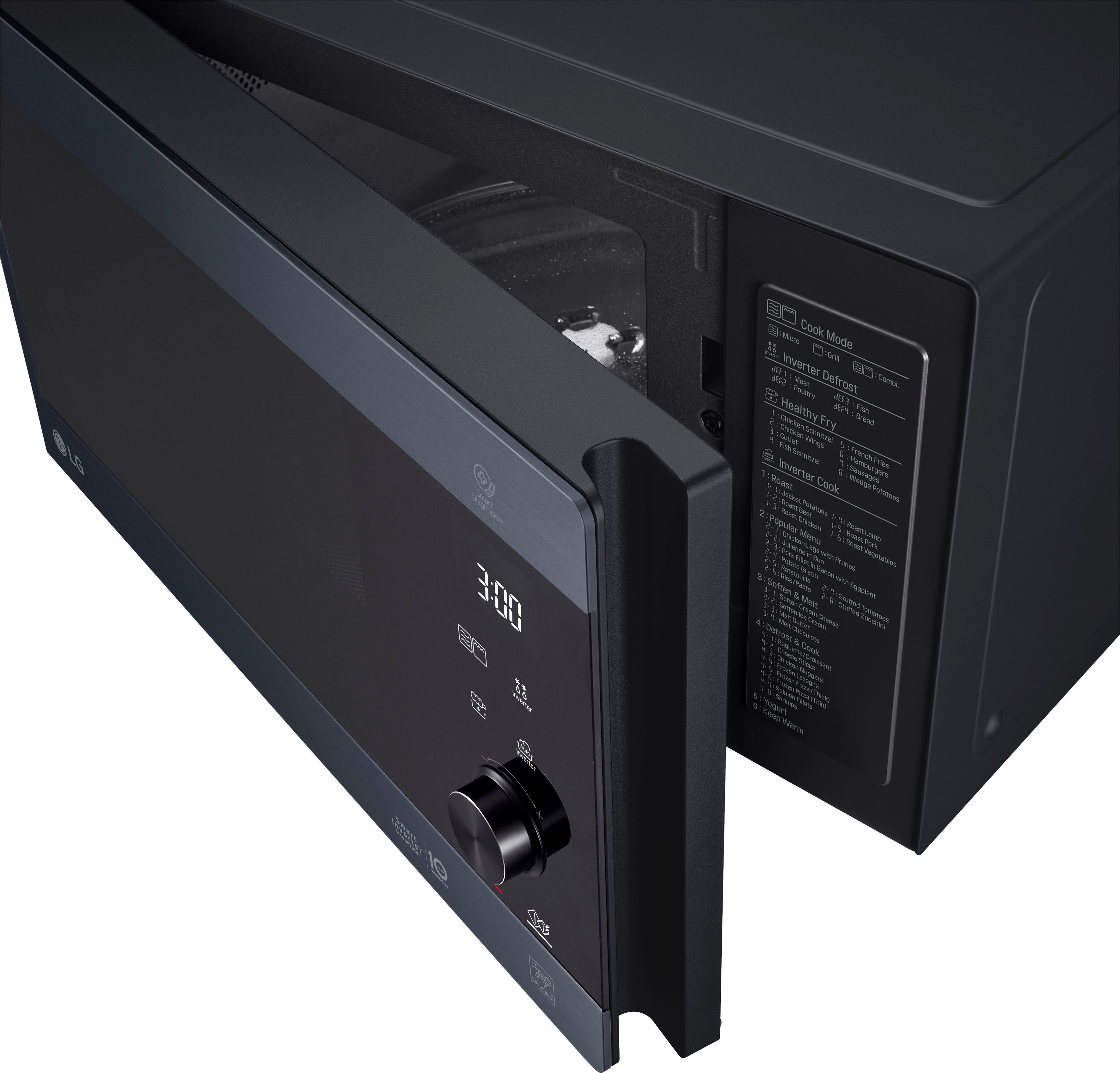 LG Mikrowelle MH 6565 CPB, Grill, Mikrowelle, 25 l