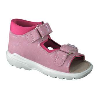 PEPINO Kitti Lauflern Sandale in rosa