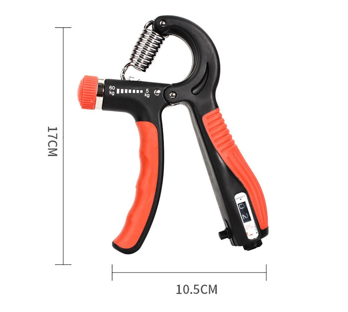 Runxizhou Schweißband 2er Set Handtrainer Unterarmtrainer, Einstellbarer Widerstand 5-60kg