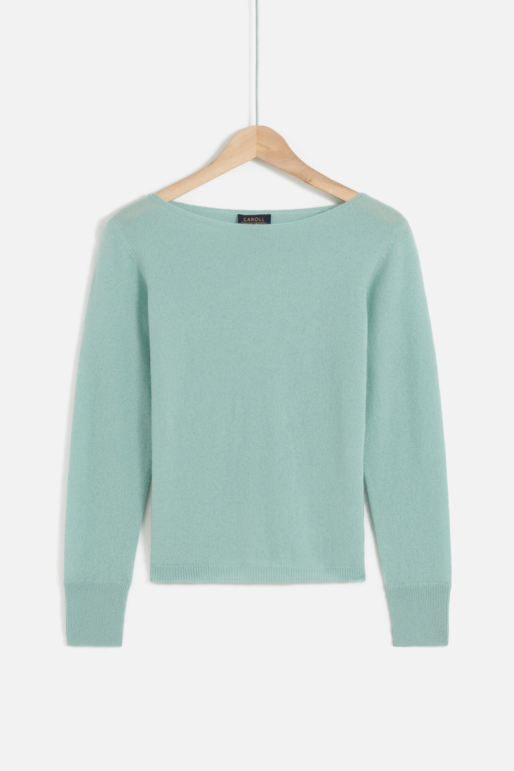 Pull mzoan vert clair femme