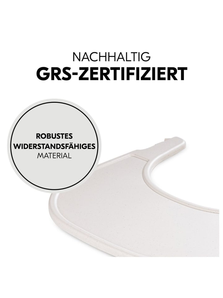 Hauck Essbrett und Tisch für Alpha Hochstuhl (Click Tray) in beige günstig kaufen onesize