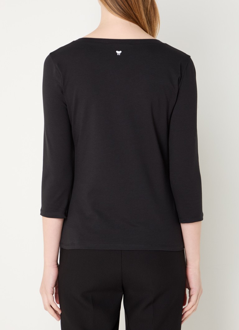 Μπλούζα MaxMara Multia με μακριά μανίκια και στρογγυλή λαιμόκοψη